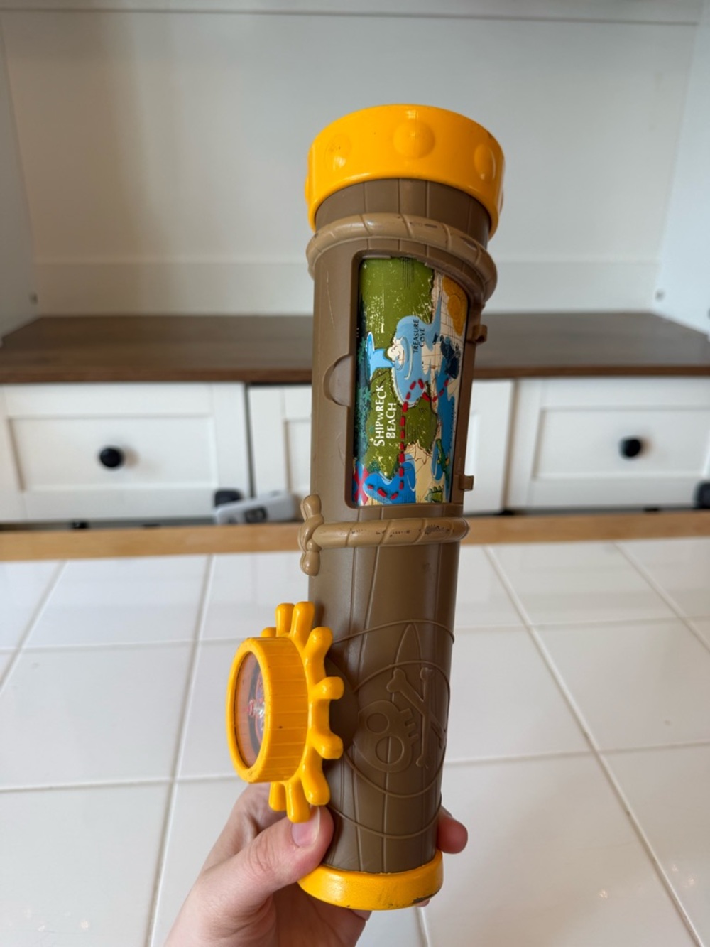 Disney Jake & The Neverland Pirate Ship & Telescope Lot -Ship Talks & Sings 2011 - Picture 5 of 16